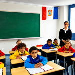 안도라 교육 시스템 - School Choice**

"A bright and modern classroom in Andorra, with children of diverse backgrounds, fu...